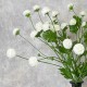 FAUX ASTERS WHITE | BASIC FLOWER BOUQUET