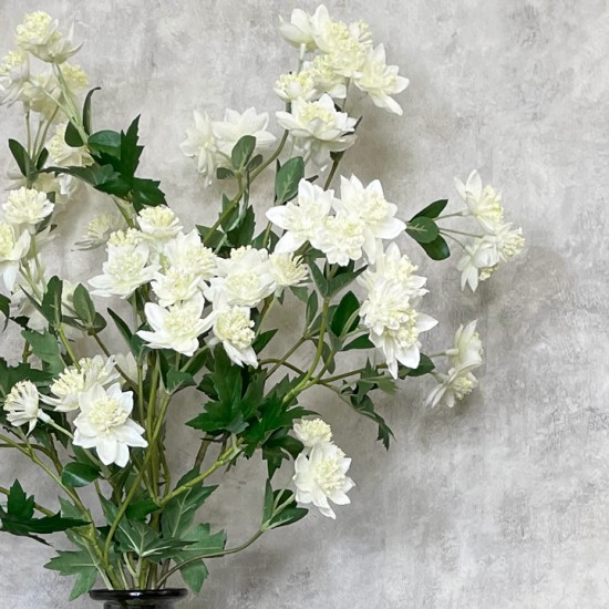 FAUX ASTRANTIA WHITE | BASIC FLOWER BOUQUET