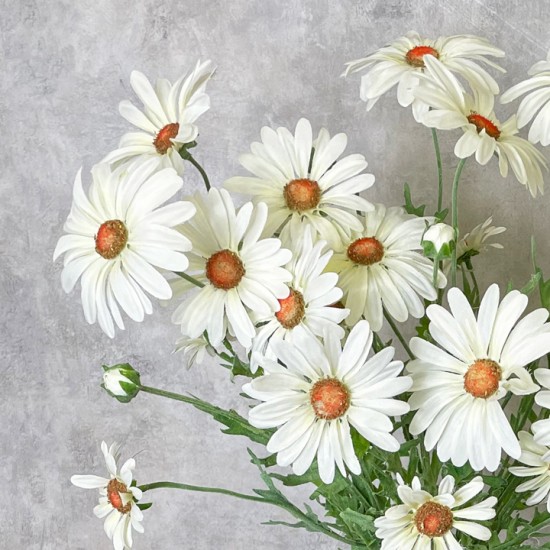 FAUX DAISIES WHITE | BASIC FLOWER BOUQUET