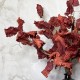 FAUX DRIED LEAF BRANCHES RED | BASIC FOLIAGE BOUQUET