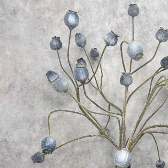 FAUX POPPY SEED HEADS | BASIC FOLIAGE BOUQUET