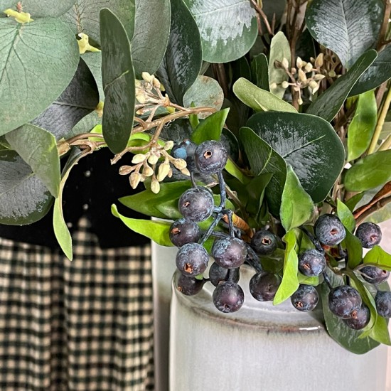 BLUEBERRY COMPOTE | BLUEBERRIES EUCALYPTUS BOUQUET