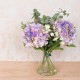 MAUVE HYDRANGEAS AND EUCALYPTUS | CENTREPIECE ARRANGEMENT 