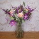 YAN TAN TETHERA | CLEMATIS ROSES VERONICA BOUQUET