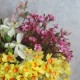 SPRING QUARTET | NARCISSI DOG ROSE WAXFLOWER HELLEBORES BOUQUET