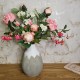 ALPINE TERRACOTTA VASE GREY 28CM | FLOWER VASES 