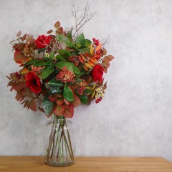 FIRECRACKER | POPPIES BERRIES FOLIAGE BOUQUET