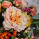 FRUIT SALAD | ROSES PEONIES BERRIES BOUQUET