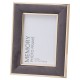 GREY VELVET WITH GOLD 5X7 PHOTO FRAME | HOMEWARE