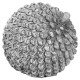 LARGE SILVER PINE CONE | HOMEWARE