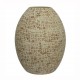 AZTEC VASE BEIGE 28CM | FLOWER VASES 