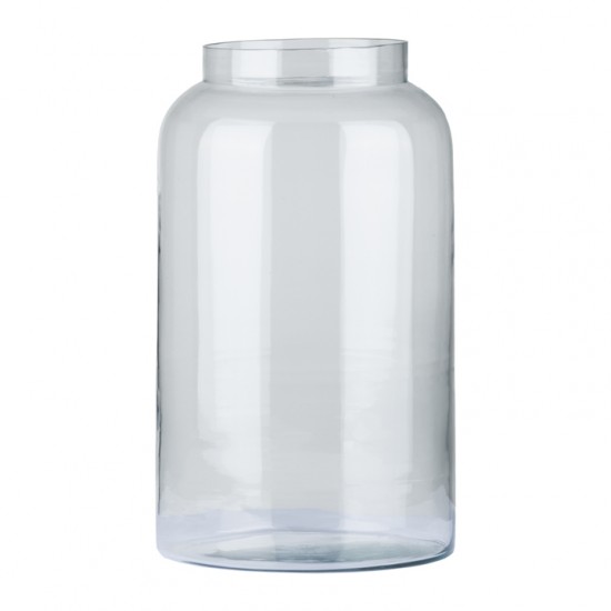 CLEAR GLASS APOTHECARY VASE 31CM | FLOWER VASES 