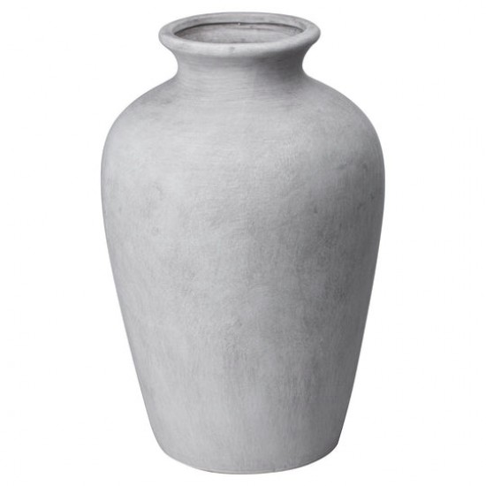 DARCY CHOURS STONE VASE 33CM | FLOWER VASES 