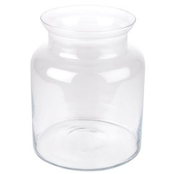 CLEAR GLASS APOTHECARY VASE 29CM | FLOWER VASES