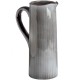 RUSTIC CERAMIC DISPLAY JUG GREY 41CM | FLOWER VASES 