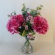 PINK HYDRANGEAS AND EUCALYPTUS | CENTREPICE ARRANGEMENT